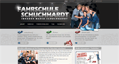 Desktop Screenshot of fahrschule-schuchhardt.de